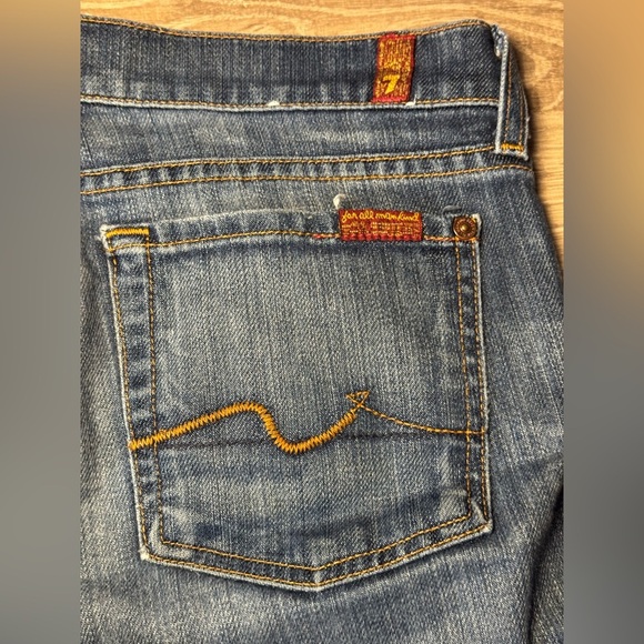 7 4 All Mankind Women's Jeans Boot -Cut size 28 - Picture 8 of 8